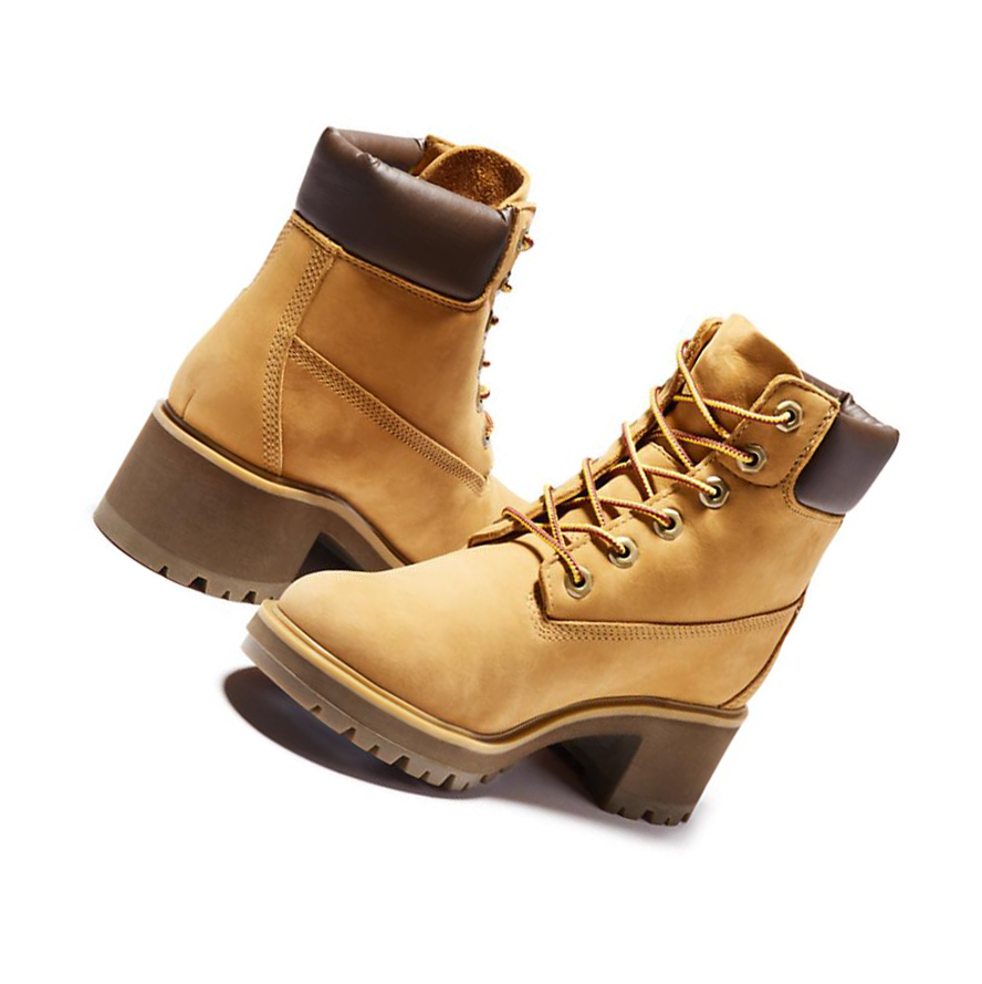 Timberland Kinsley Original 6-inch Boots γυναικεια κίτρινα | GR-NJS9423