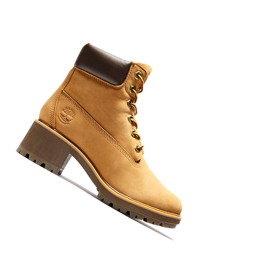 Timberland Kinsley Original 6-inch Boots γυναικεια κίτρινα | GR-NJS9423