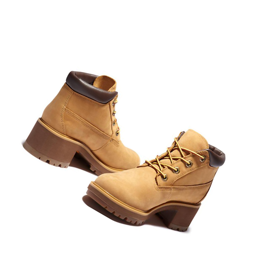 Timberland Kinsley αδιαβροχα μποτακια γυναικεια κίτρινα | GR-ASF3790