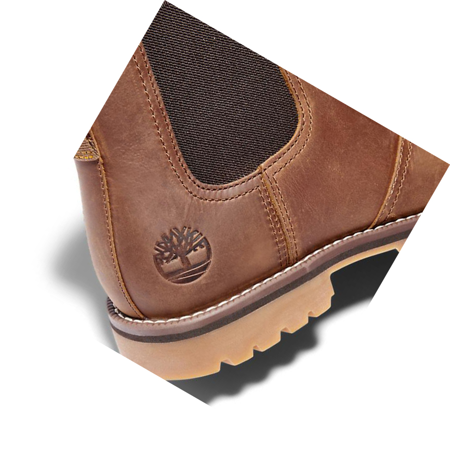 Timberland Larchmont Chelsea μποτεσ ανδρικα ανοιχτο καφε | GR-AKV7584