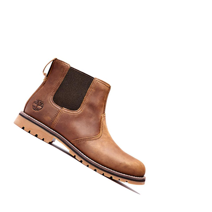 Timberland Larchmont Chelsea μποτεσ ανδρικα ανοιχτο καφε | GR-AKV7584