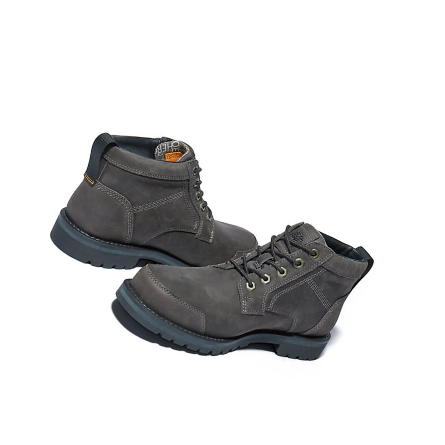 Timberland Larchmont II Mid Μπότες Chukka ανδρικα γκρι | GR-RQO6382