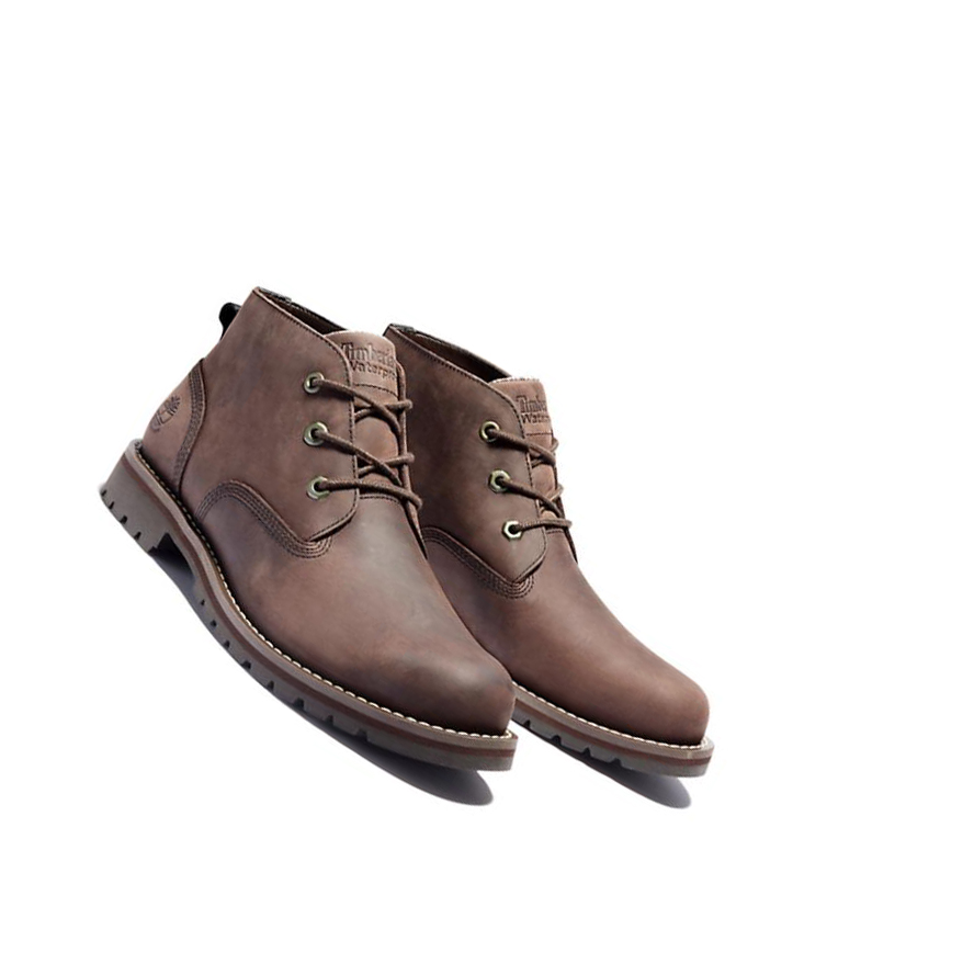 Timberland Larchmont II Μπότες Chukka ανδρικα σκούρο καφε | GR-KSB0279