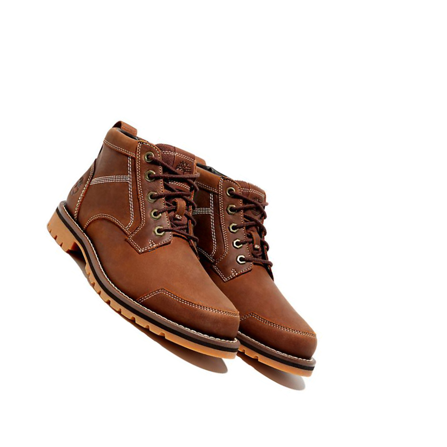 Timberland Larchmont II δερματινα Μπότες Chukka ανδρικα καφε | GR-VAL2769