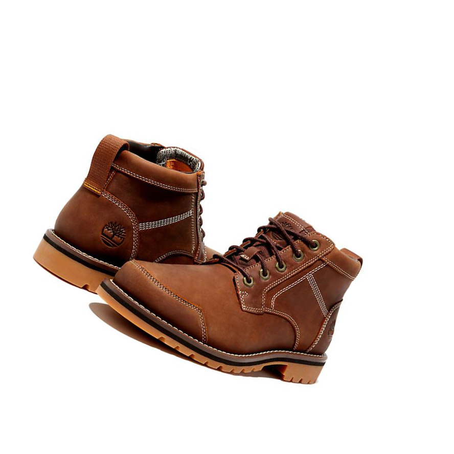 Timberland Larchmont II δερματινα Μπότες Chukka ανδρικα καφε | GR-VAL2769