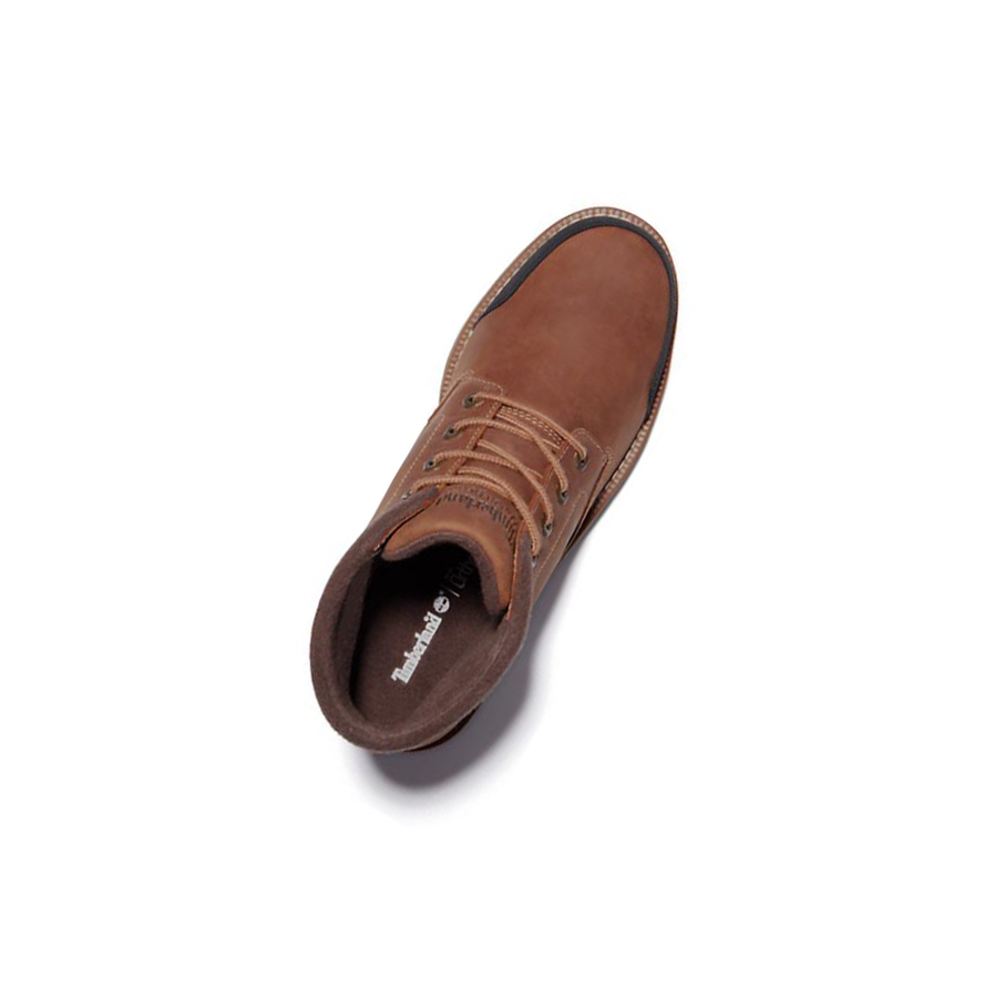 Timberland Larchmont επενδυση Μπότες Chukka ανδρικα καφε | GR-ROY0572