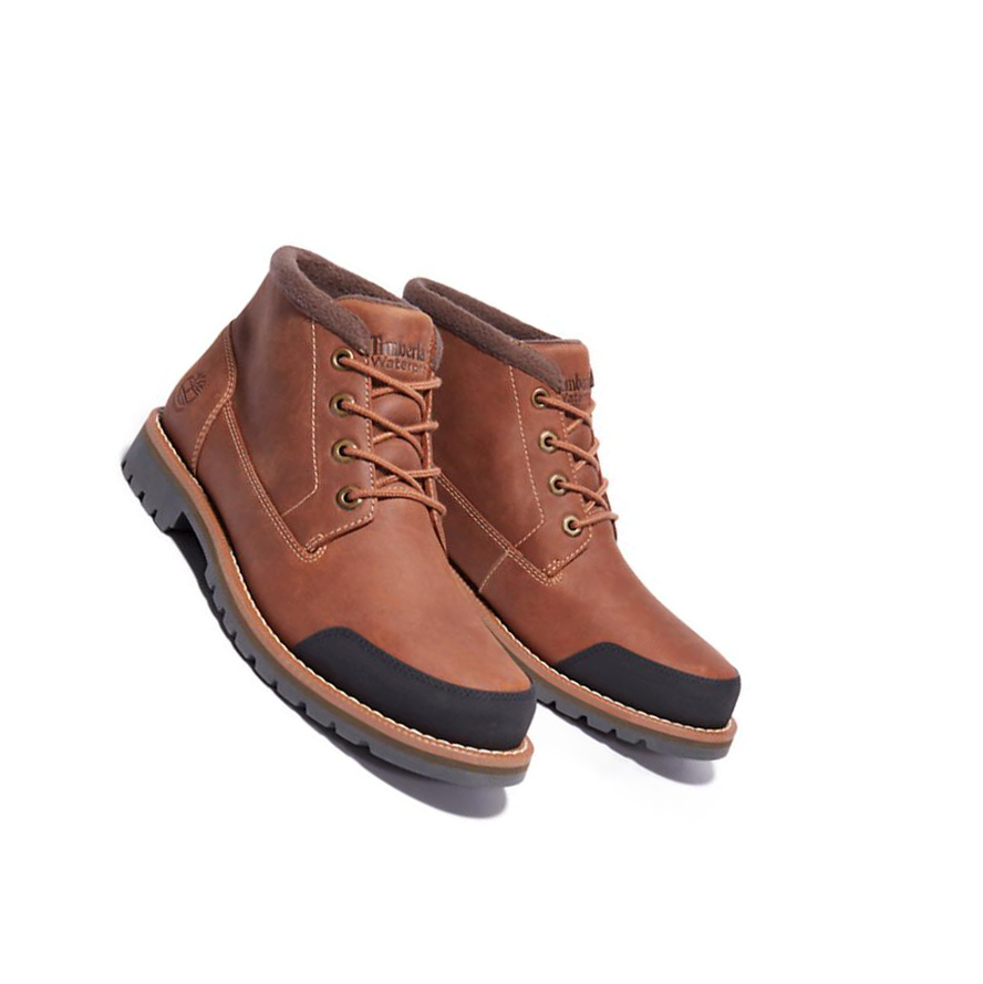 Timberland Larchmont επενδυση Μπότες Chukka ανδρικα καφε | GR-ROY0572