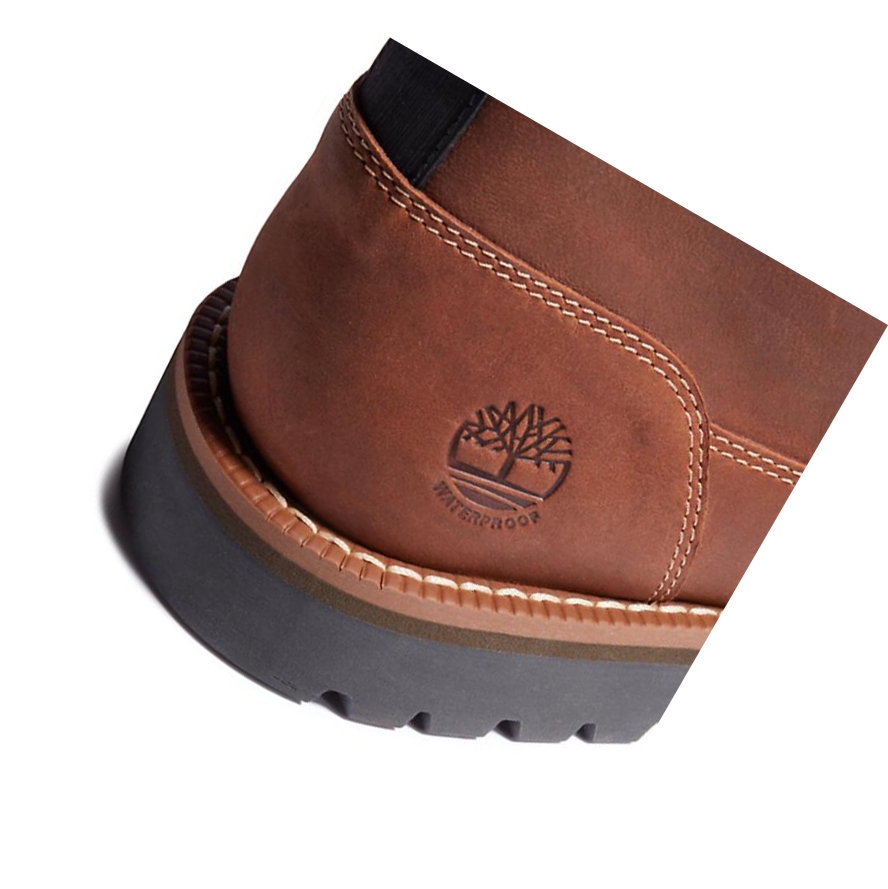 Timberland Larchmont επενδυση Μπότες Chukka ανδρικα καφε | GR-ROY0572