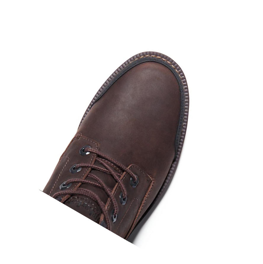 Timberland Larchmont επενδυση Μπότες Chukka ανδρικα σκούρο καφε | GR-UDW2693