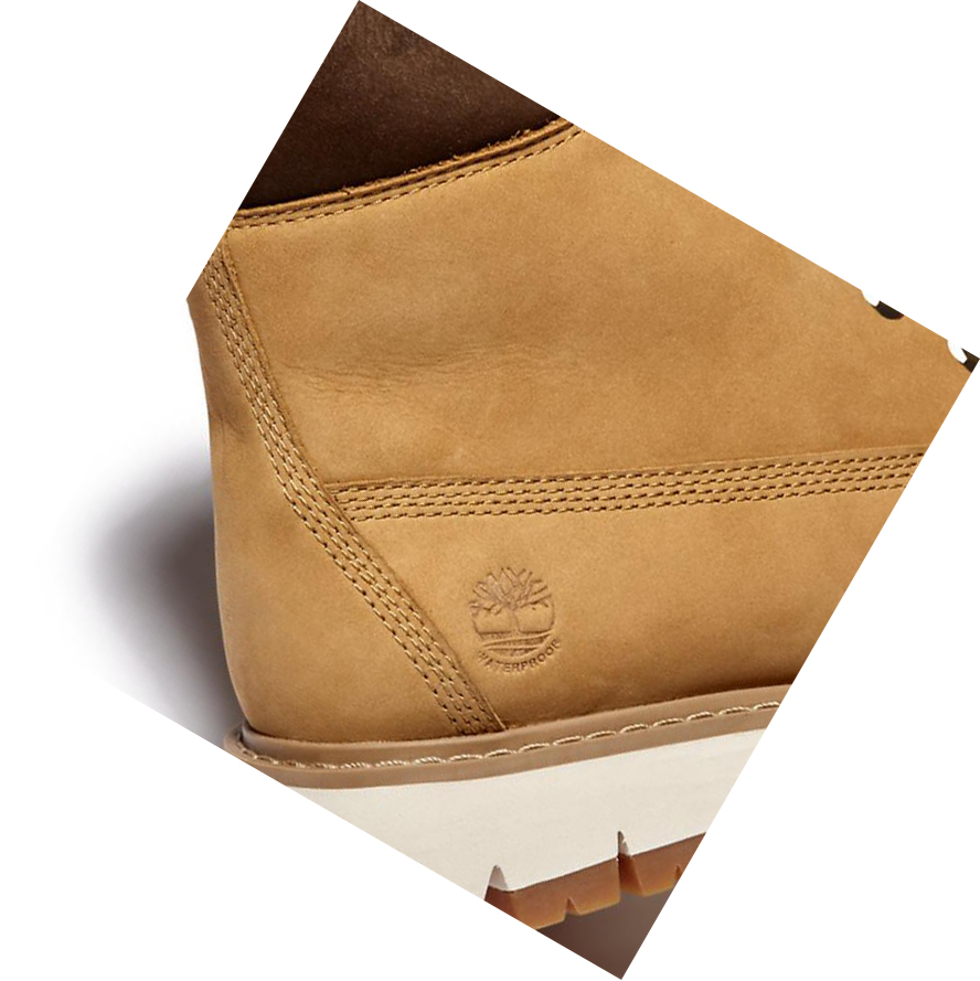 Timberland Lucia Way επενδυση Original 6-inch Boots γυναικεια κίτρινα | GR-MHX6301