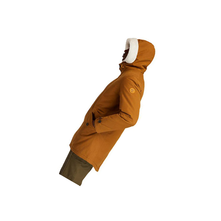 Timberland Mount Kelsey Fishtail Parka μπουφαν ανδρικα καφε | GR-TKO4561