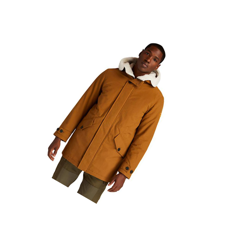 Timberland Mount Kelsey Fishtail Parka μπουφαν ανδρικα καφε | GR-TKO4561