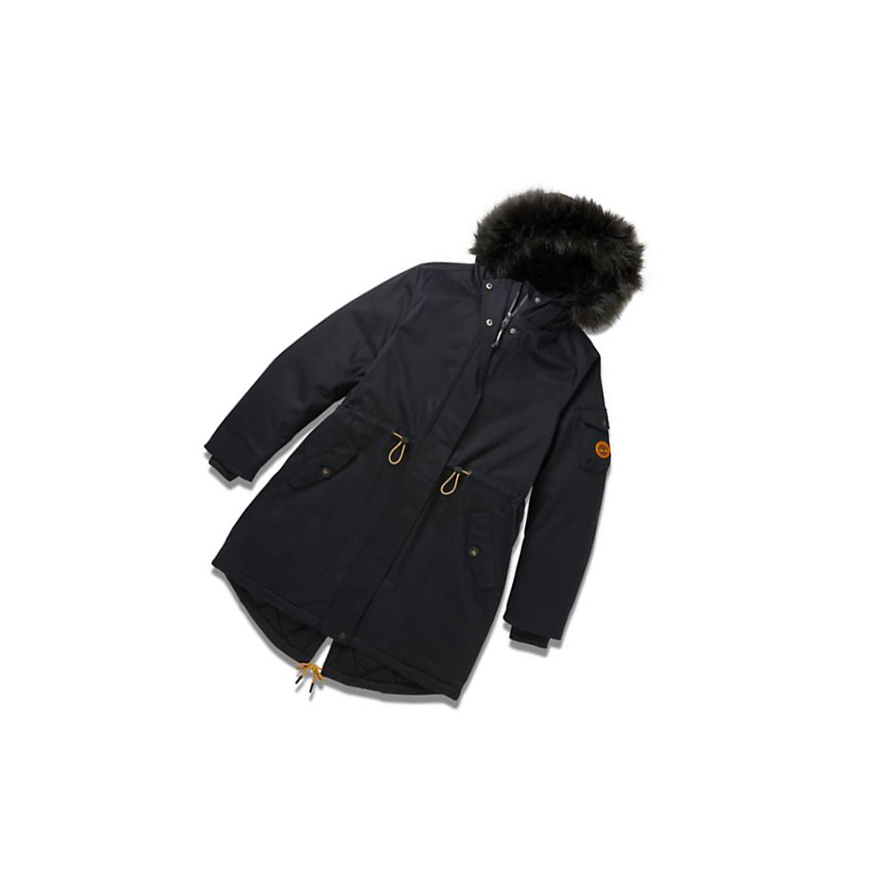 Timberland Mount Kelsey Fleece-lined Μπουφάν Parka γυναικεια μαυρα | GR-SOG7580