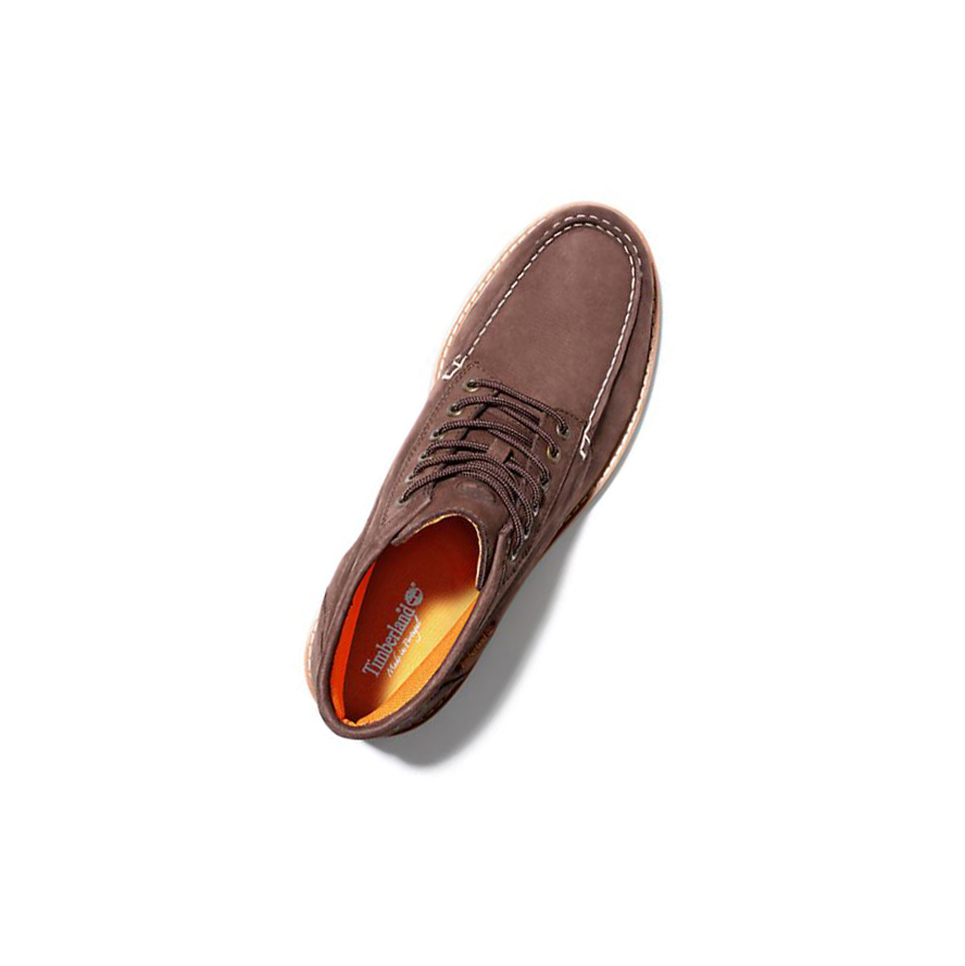 Timberland Newmarket II Moc-toe Μπότες Chukka ανδρικα καφε | GR-MRP9086