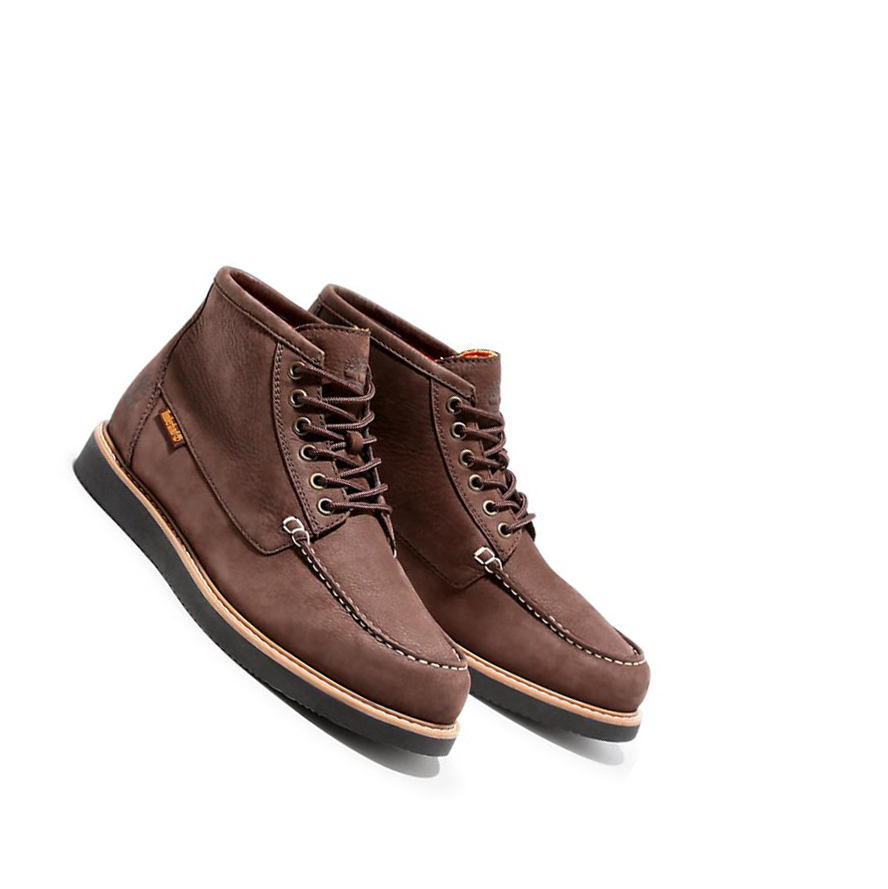 Timberland Newmarket II Moc-toe Μπότες Chukka ανδρικα καφε | GR-MRP9086