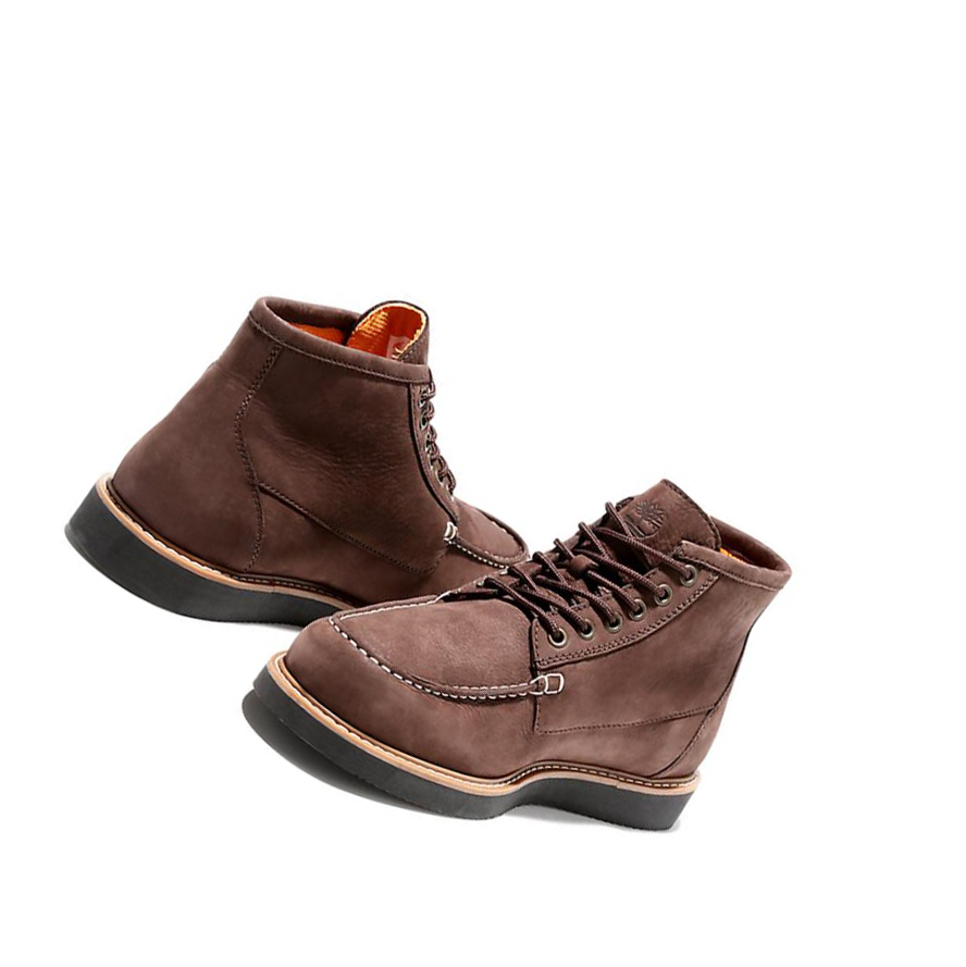 Timberland Newmarket II Moc-toe Μπότες Chukka ανδρικα καφε | GR-MRP9086