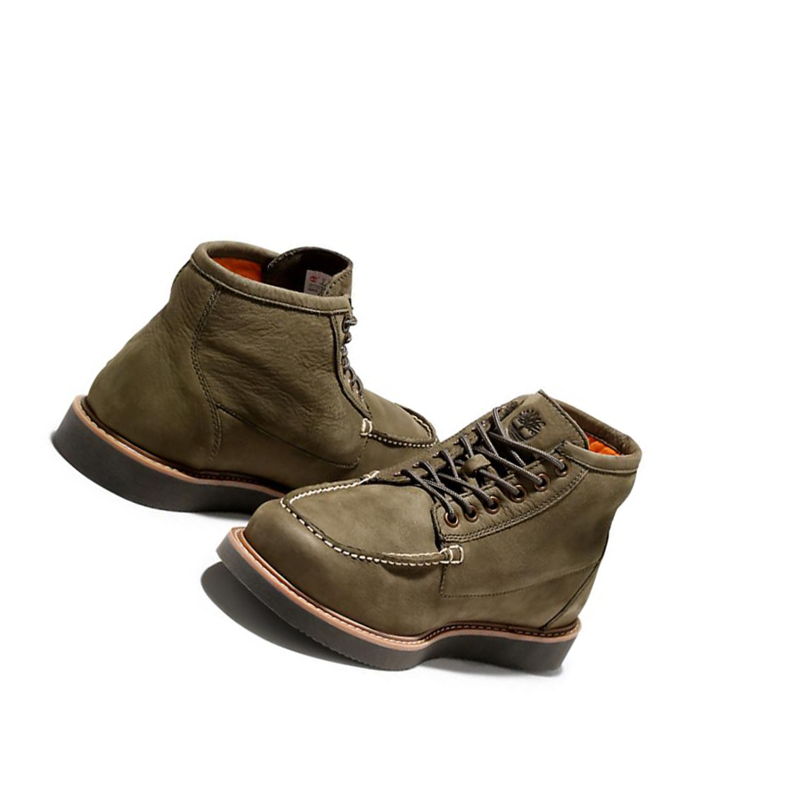 Timberland Newmarket II Moc-toe Μπότες Chukka ανδρικα σκούρο πρασινο | GR-OKD6705