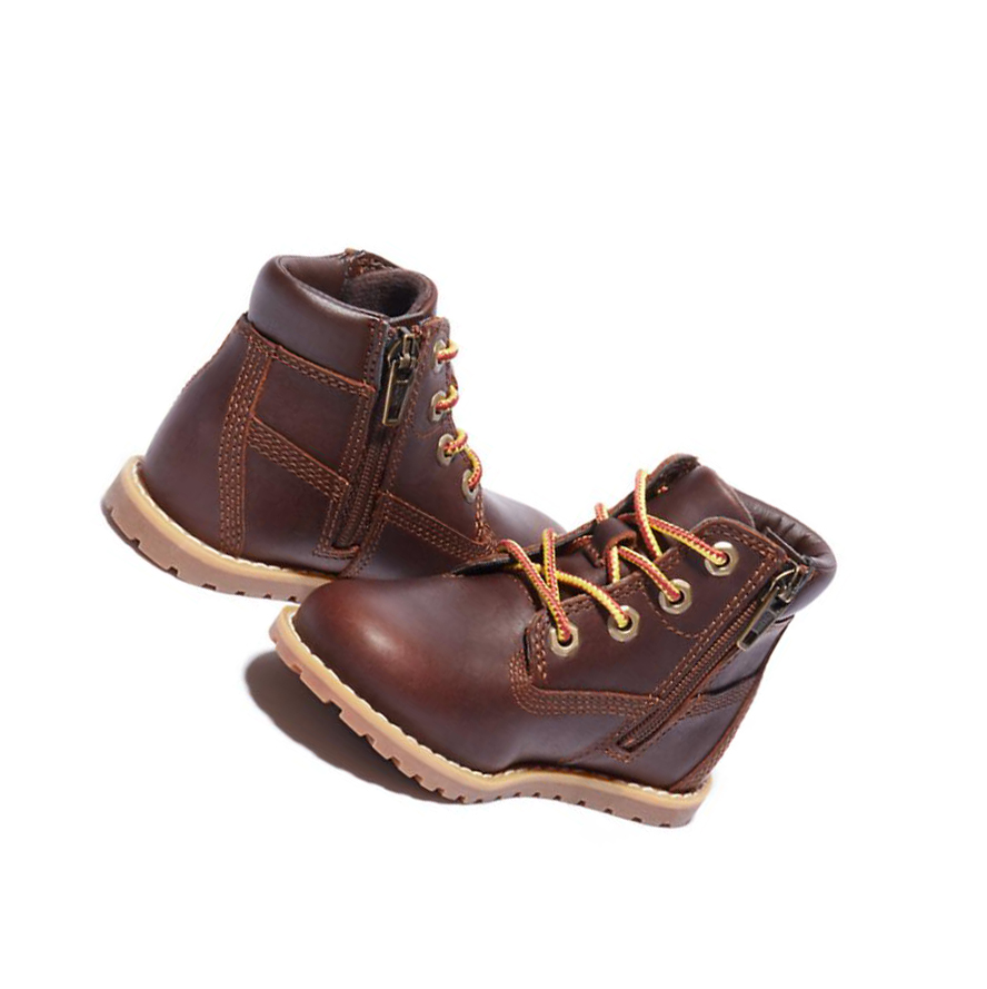 Timberland Pokey Pine Original 6-inch Boots παιδικα καφε | GR-LCK1358