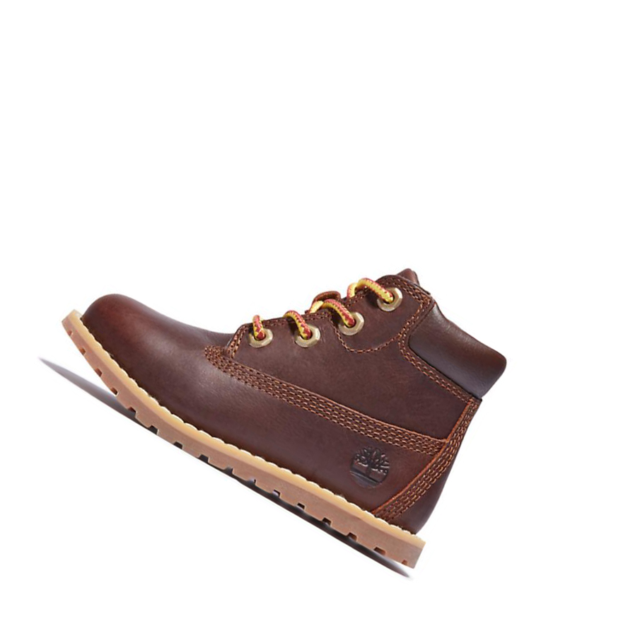 Timberland Pokey Pine Original 6-inch Boots παιδικα καφε | GR-LCK1358