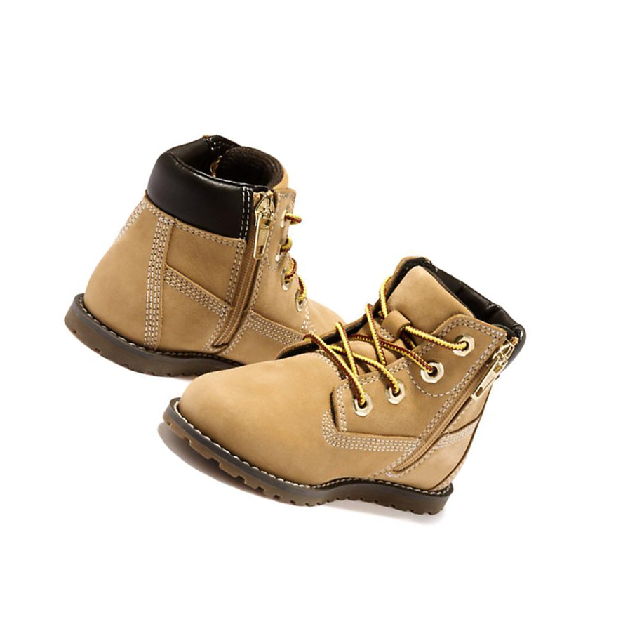 Timberland Pokey Pine Original 6-inch Boots παιδικα κίτρινα | GR-MRT2341