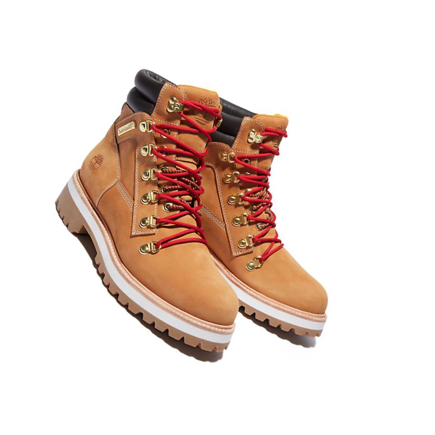 Timberland Premium Luxe Original 6-inch Boots ανδρικα κίτρινα | GR-CAY1745