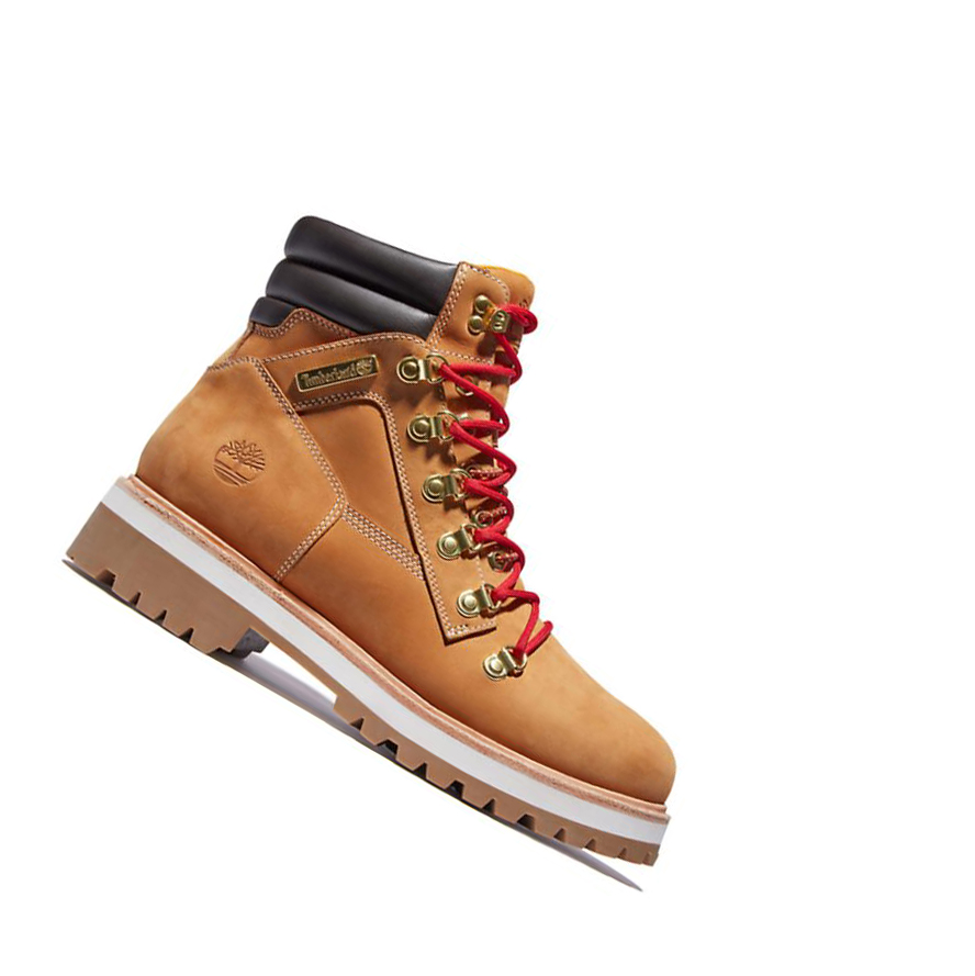 Timberland Premium Luxe Original 6-inch Boots ανδρικα κίτρινα | GR-CAY1745