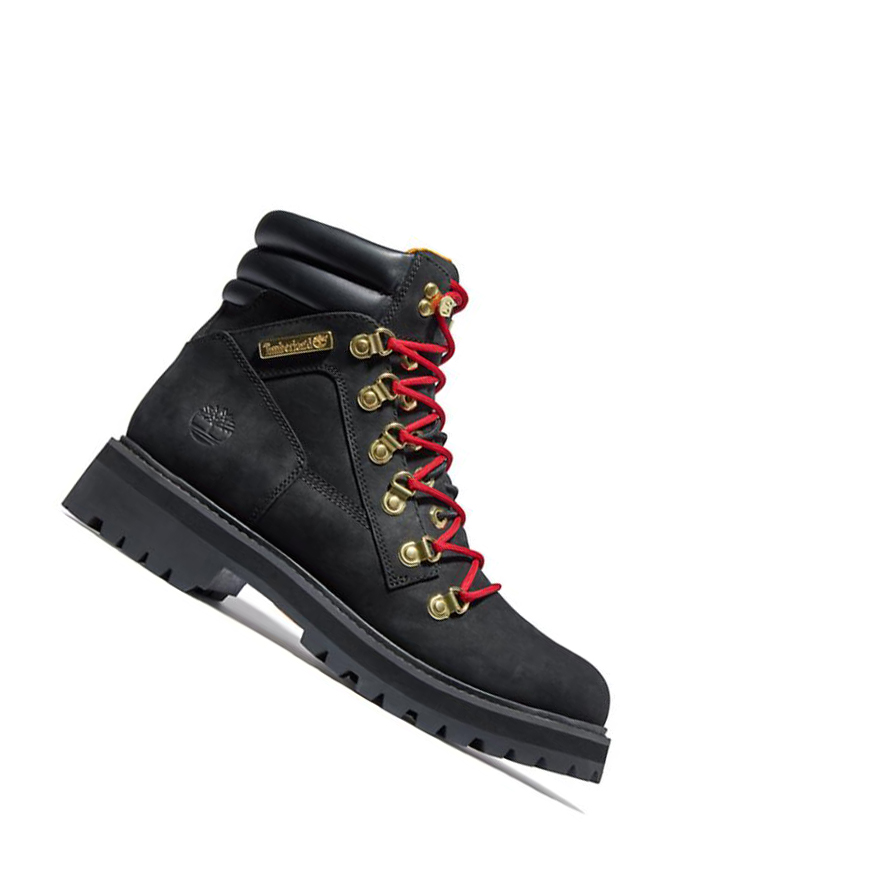 Timberland Premium Luxe Original 6-inch Boots ανδρικα μαυρα | GR-LOZ8130