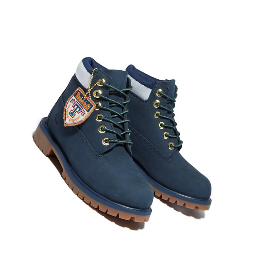 Timberland Premium Original 6-inch Boots παιδικα σκουρο μπλε | GR-BEF1749