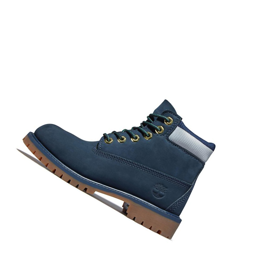 Timberland Premium Original 6-inch Boots παιδικα σκουρο μπλε | GR-BEF1749