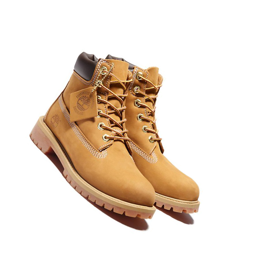 Timberland Premium Original 6-inch Boots παιδικα κίτρινα | GR-DLP8173