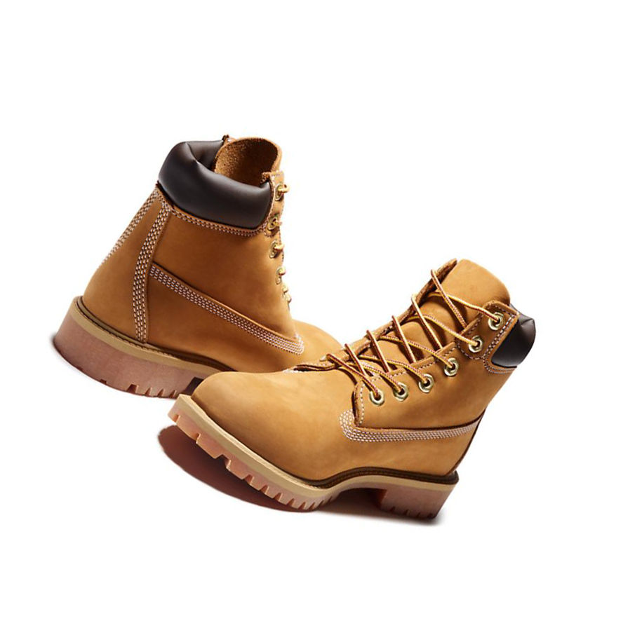 Timberland Premium Original 6-inch Boots παιδικα κίτρινα | GR-DLP8173