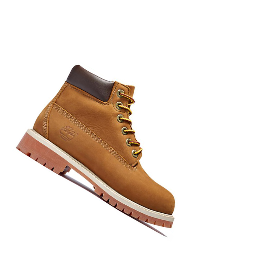 Timberland Premium Original 6-inch Boots παιδικα καφε | GR-GFA4673