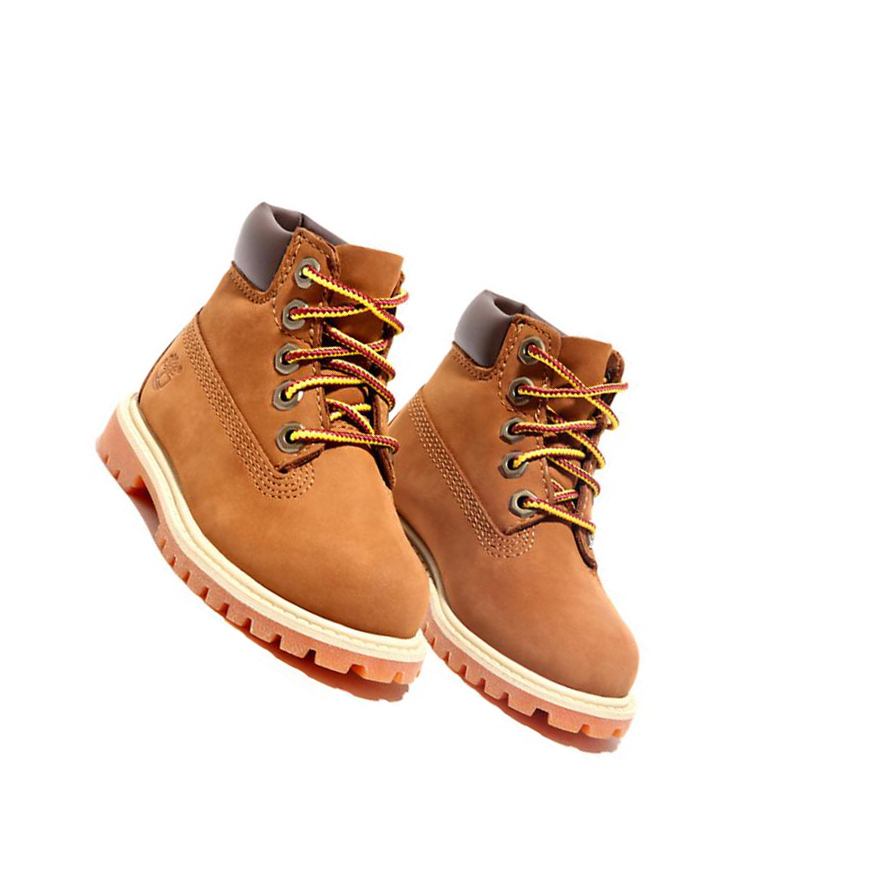 Timberland Premium Original 6-inch Boots παιδικα καφε | GR-HDS7641