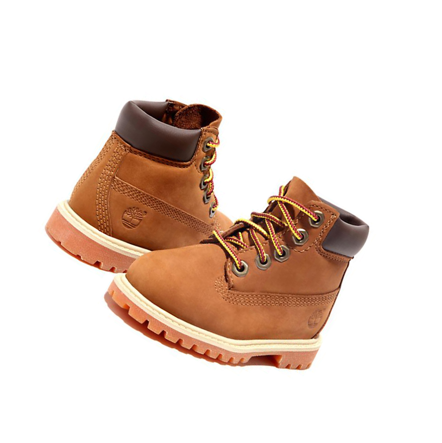 Timberland Premium Original 6-inch Boots παιδικα καφε | GR-HDS7641