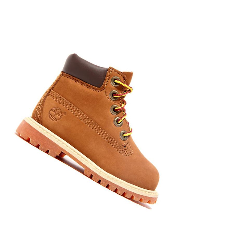 Timberland Premium Original 6-inch Boots παιδικα καφε | GR-HDS7641