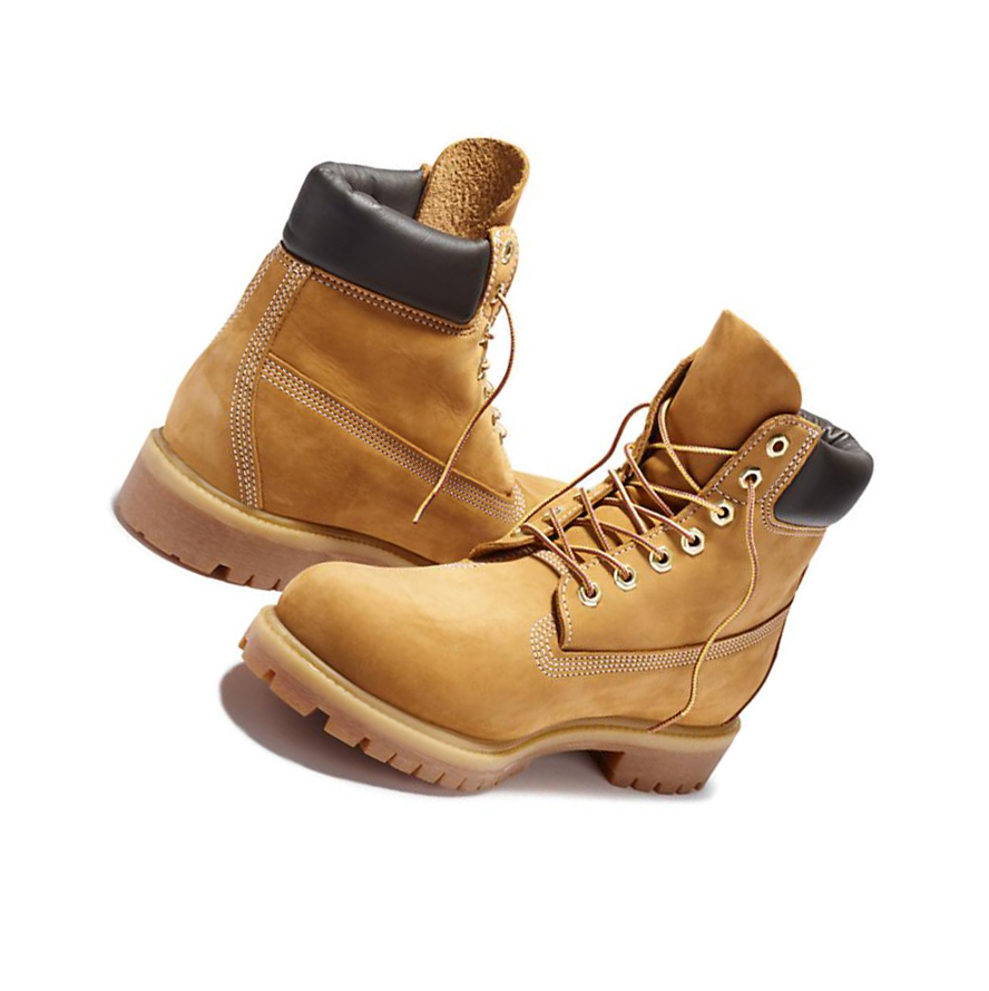 Timberland Premium Original 6-inch Boots ανδρικα κίτρινα | GR-ISN8372