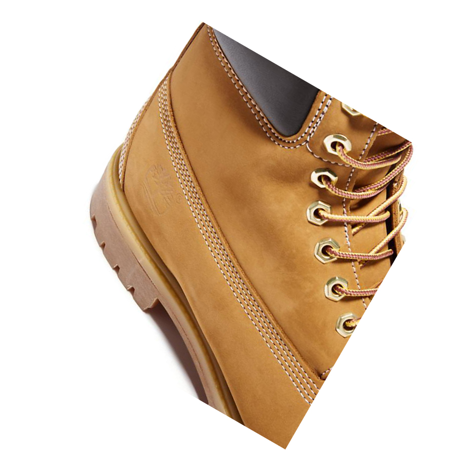 Timberland Premium Original 6-inch Boots ανδρικα κίτρινα | GR-ISN8372