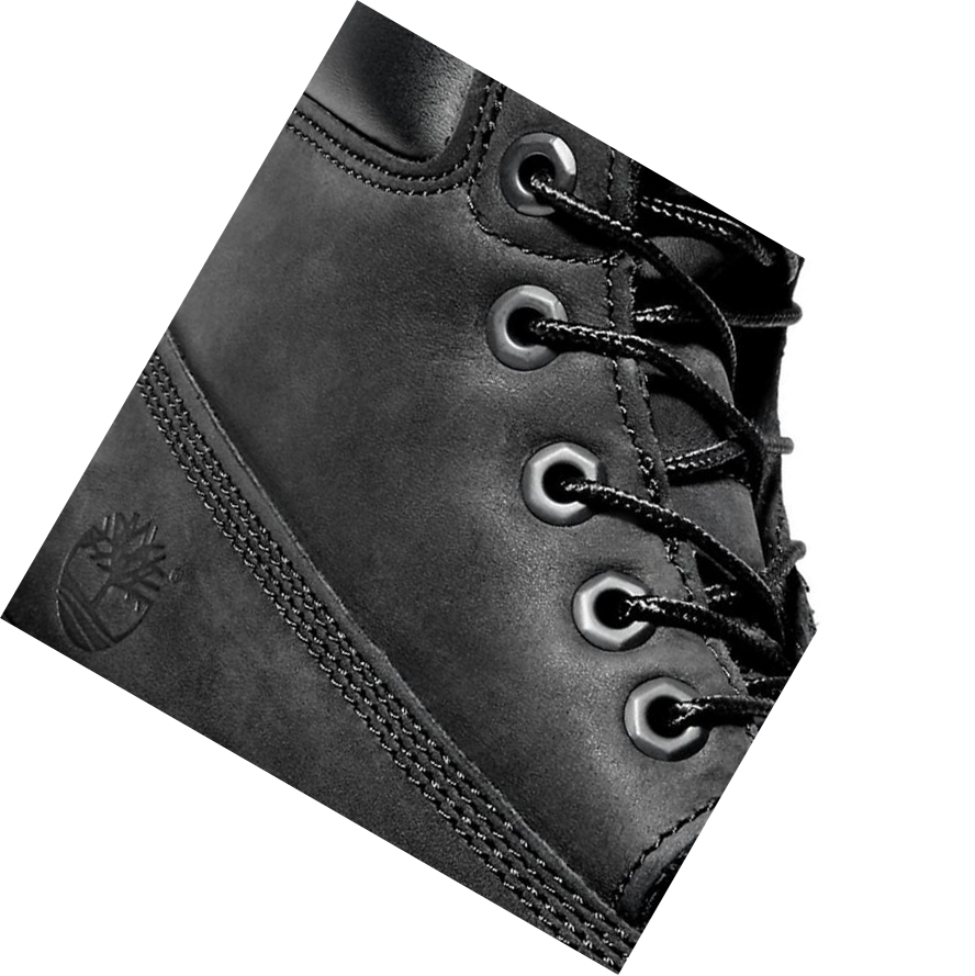 Timberland Premium Original 6-inch Boots παιδικα μαυρα | GR-NGU3240