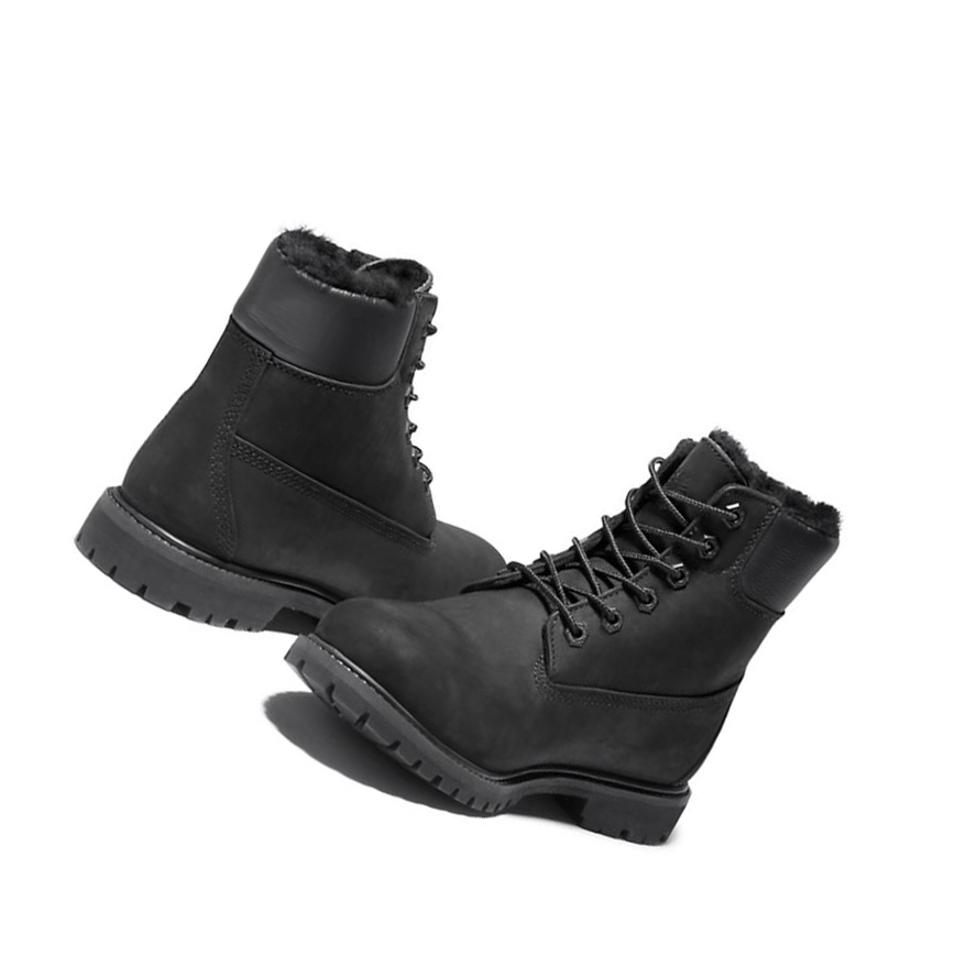 Timberland Premium Original 6-inch Boots γυναικεια μαυρα | GR-OAX2587