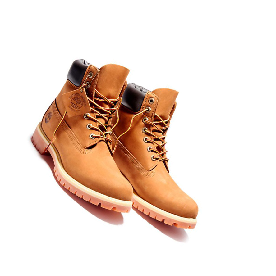 Timberland Premium Original 6-inch Boots ανδρικα καφε | GR-TRH3127