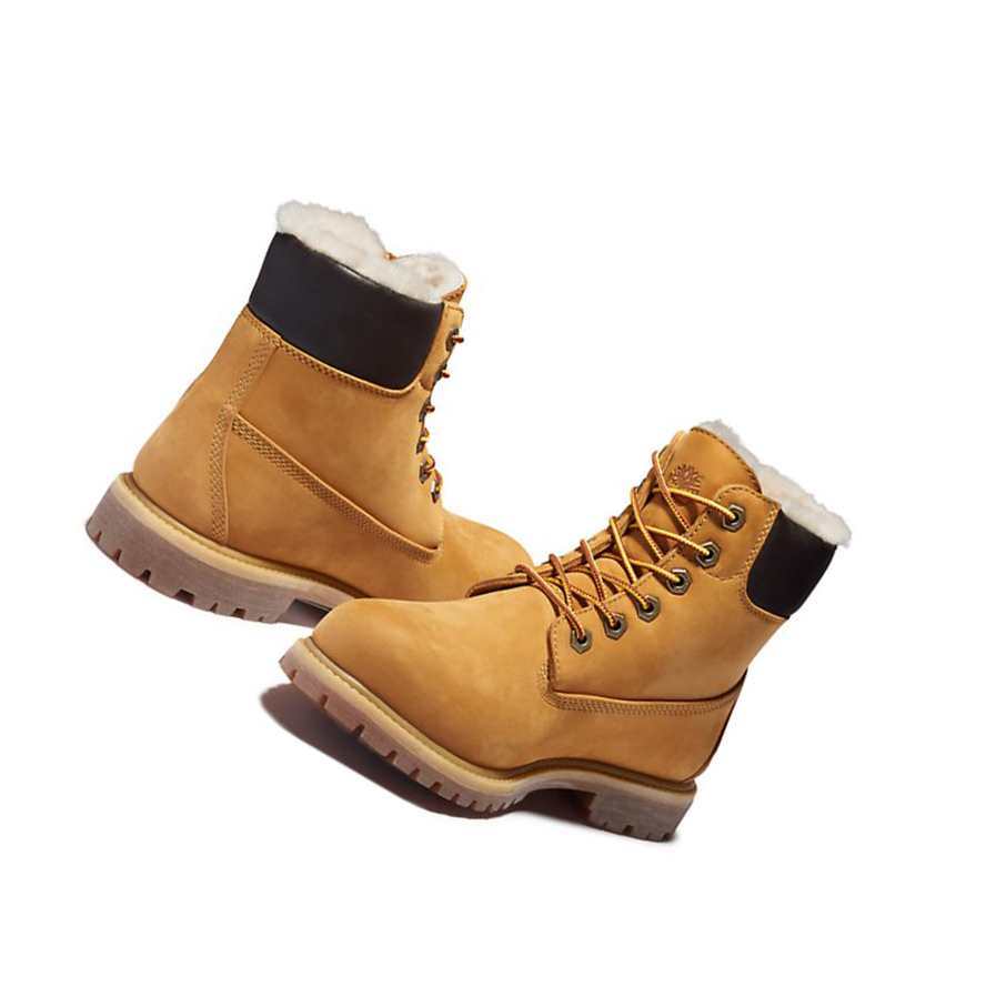 Timberland Premium Original 6-inch Boots γυναικεια κίτρινα | GR-VFM0492