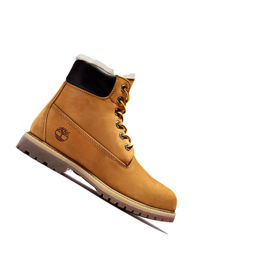 Timberland Premium Original 6-inch Boots γυναικεια κίτρινα | GR-VFM0492