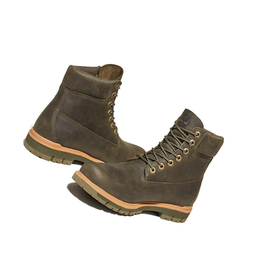 Timberland Radford Original 6-inch Boots ανδρικα σκούρο πρασινο | GR-EZH0957