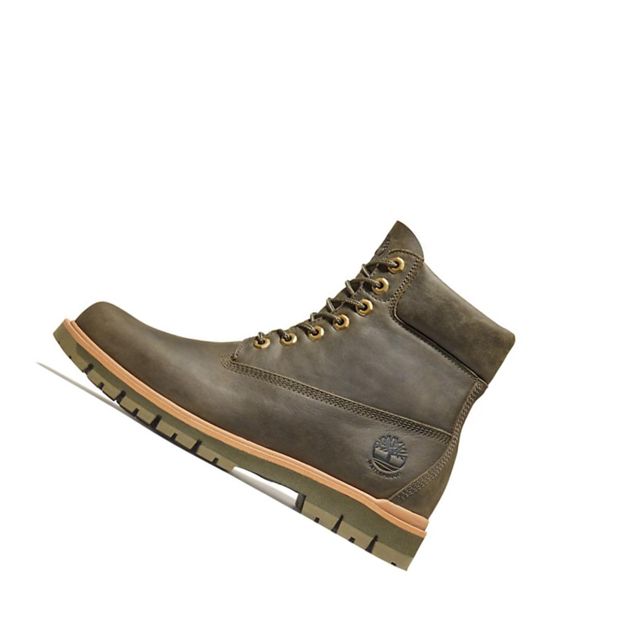 Timberland Radford Original 6-inch Boots ανδρικα σκούρο πρασινο | GR-EZH0957