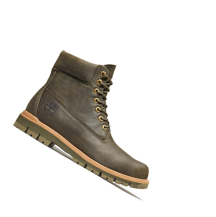 Timberland Radford Original 6-inch Boots ανδρικα σκούρο πρασινο | GR-EZH0957