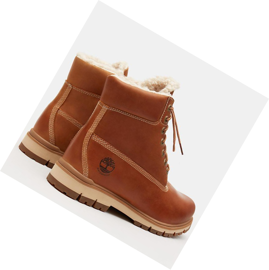 Timberland Radford Χειμερινά Original 6-inch Boots ανδρικα κίτρινα | GR-GXB3708