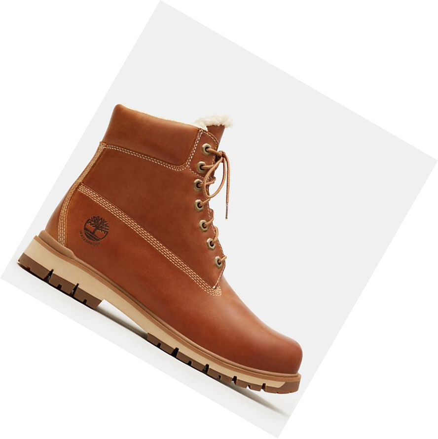 Timberland Radford Χειμερινά Original 6-inch Boots ανδρικα κίτρινα | GR-GXB3708