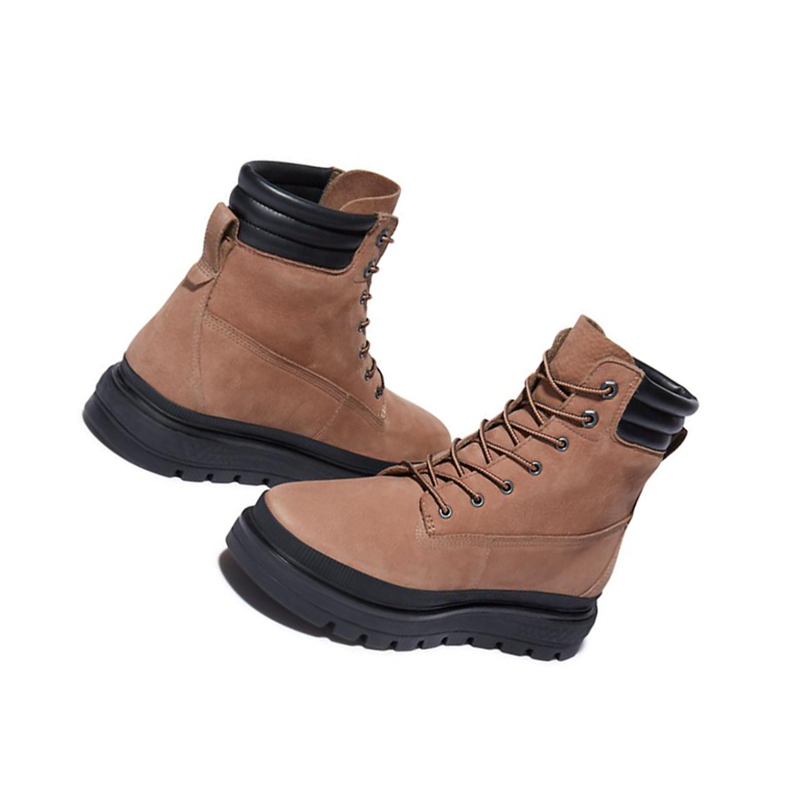 Timberland Ray City Original 6-inch Boots γυναικεια ανοιχτο καφε | GR-NPL5397