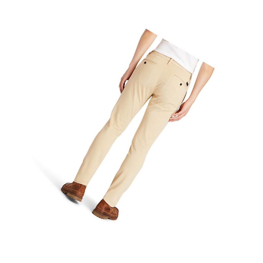 Timberland Sargent Lake Ultrastretch Chinos παντελονι ανδρικα Μπεζ | GR-BQL6801