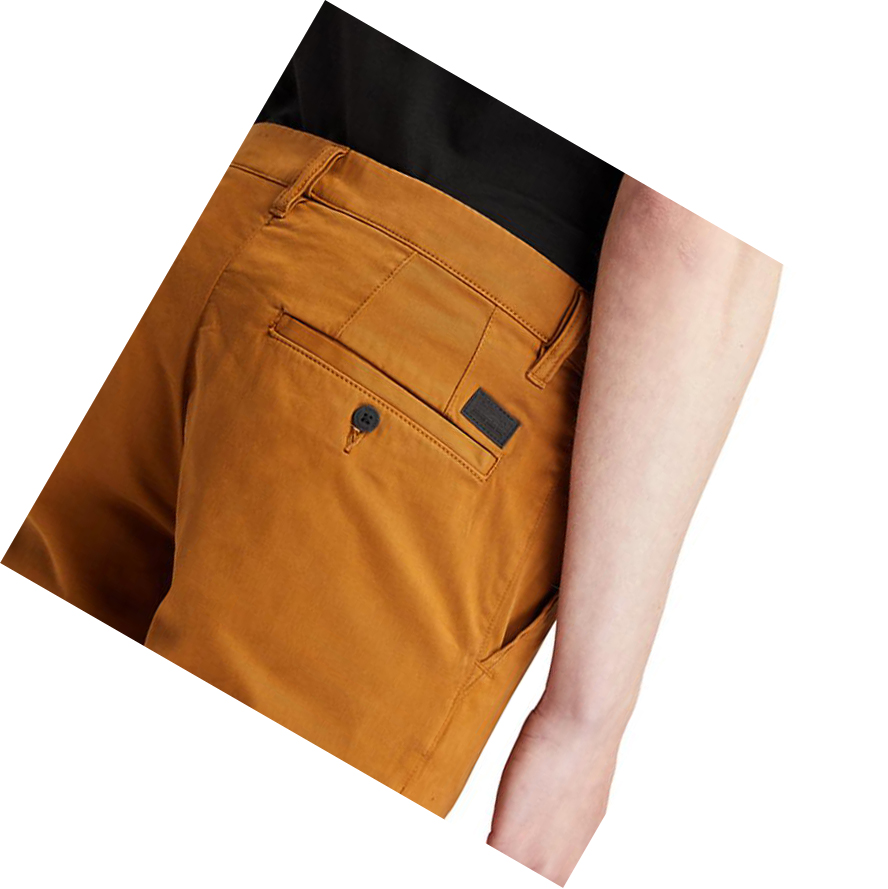 Timberland Sargent Lake Ultrastretch Chinos παντελονι ανδρικα καφε | GR-VJS3596